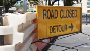 Drainage works begin