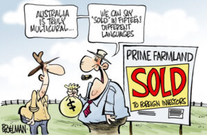 If we have sold the farm, who in hell bought it?