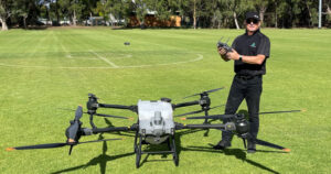 Get the drop on drone spraying