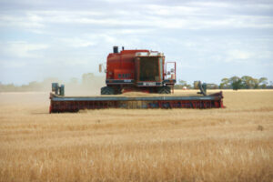 Be mindful of harvest fire risk