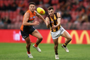 Hawks rookie Mitchell named AFL Rising Star