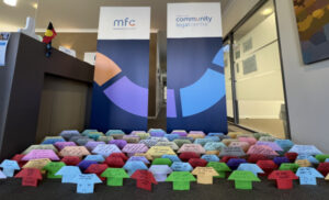 Small houses for a big message