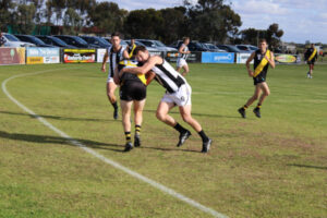 Tigers win in milestone match