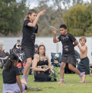 Vibrant colours as all cultures come together