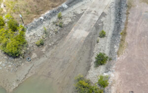 Mud cuts boat ramp access