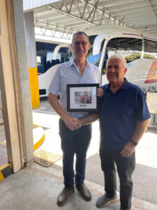 Holland honoured for decades of service