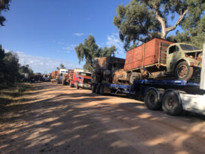 Shear effort has machines ready