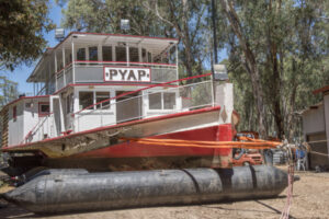 Locals do the heavy lifting