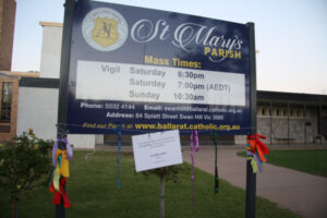 Show of support for abuse victims