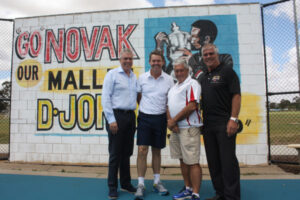 Grand time for tennis