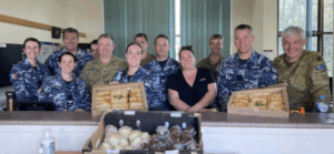 Volunteer effort feeds the hungry troops