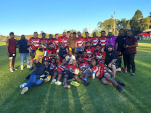 Spirited Swans celebrate rugby debut