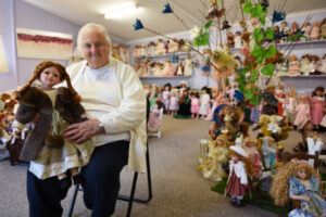 Doll collection one to behold