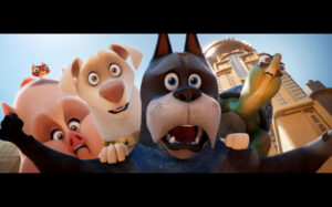 Pets turn super heroes