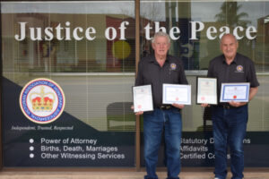 Swan Hill JPs join century club