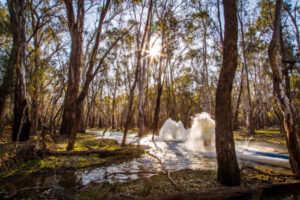 Springtime refill for local waterways