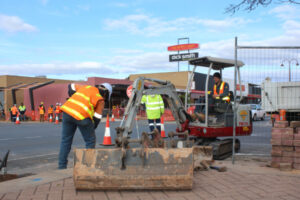 Intersection upgrades running on schedule