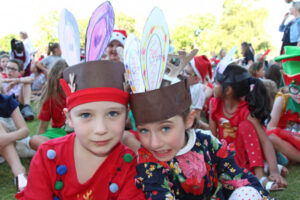 School perform carols