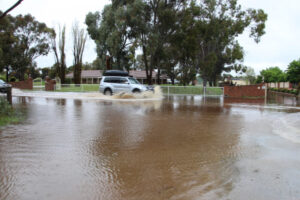 Local rain record falls