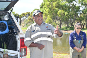 Small step to ward off perch extinction