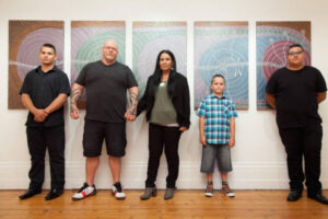 Family tale told in wood