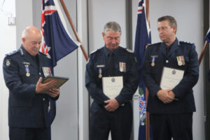 Police honoured during awards ceremony