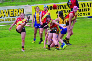 Woorinen girls set for season opener