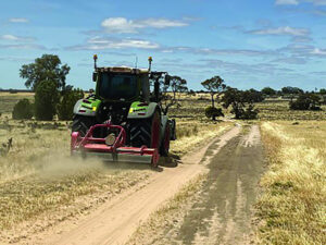 Fuel reduction in progress