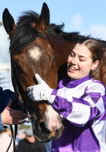 Swan Hill jockey Madison Lloyd races into history