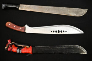Sale of machetes banned