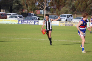 Red alert for black and white