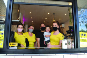 Sipping coffee for homelessness