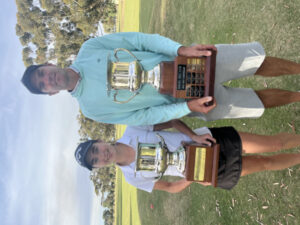 Spitty family acing it on course