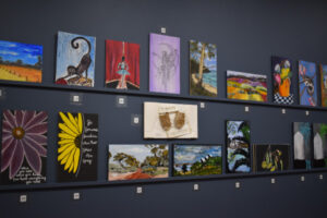 Small art joins big fight