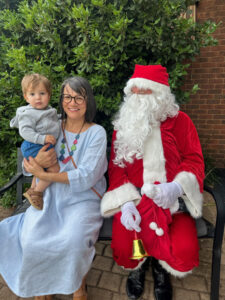 Santa is the life of the party