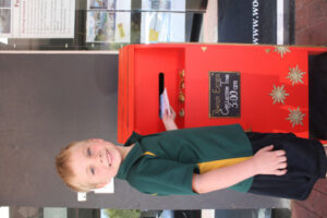 Real connection with jolly red man