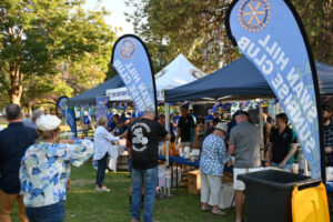 Well done to our Rotary and Lions Clubs