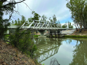 Historic bridge set for removal