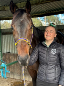 Schoolgirl sets sights on steward role