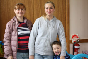Ukrainian family finds safety in Lake Boga