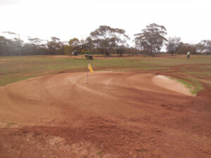 Nyah West course vandalised