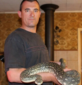 Snakes already out and about