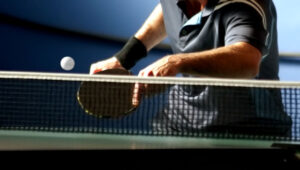 Tough matches in table tennis 