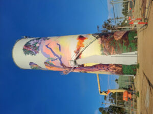 Vibrant artworks brighten region