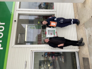 Community receives new AED