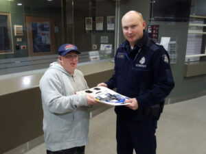 Daniel dreams of being a boy in blue