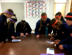 Junior Fire Brigade members compete in amazing race