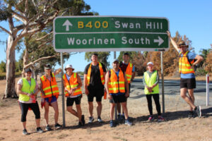 Walking for those left behind