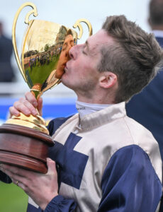 Coffey rides to cup glory