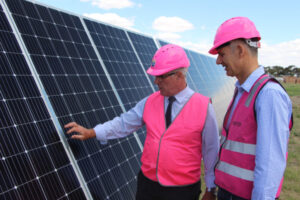 Solar farm opens gates